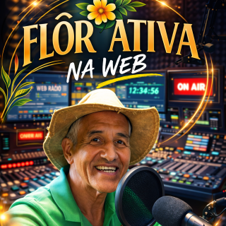 🎧 No compasso da viola e na força da raiz… Florindo de Souza leva emoção ao ar na FLÔR ATIVA NA WEB!