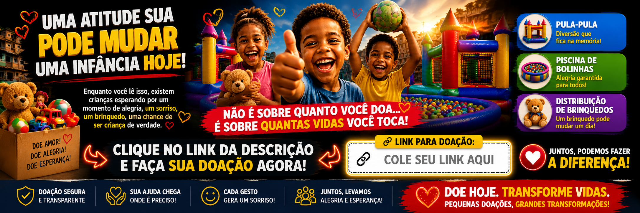 🎈✨ FAÇA UMA CRIANÇA SORRIR ✨🎈